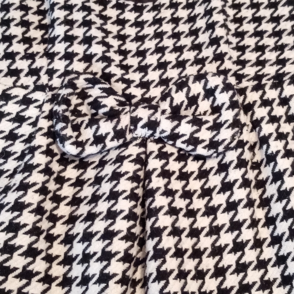 Vintage Forever 21 Houndstooth Mini Dress, Junior Size M, EUC - Picture 4 of 5